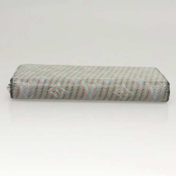 LOUIS VUITTON Monogram LV Pop Zippy Wallet Wallet Blue - Picture 6 of 16